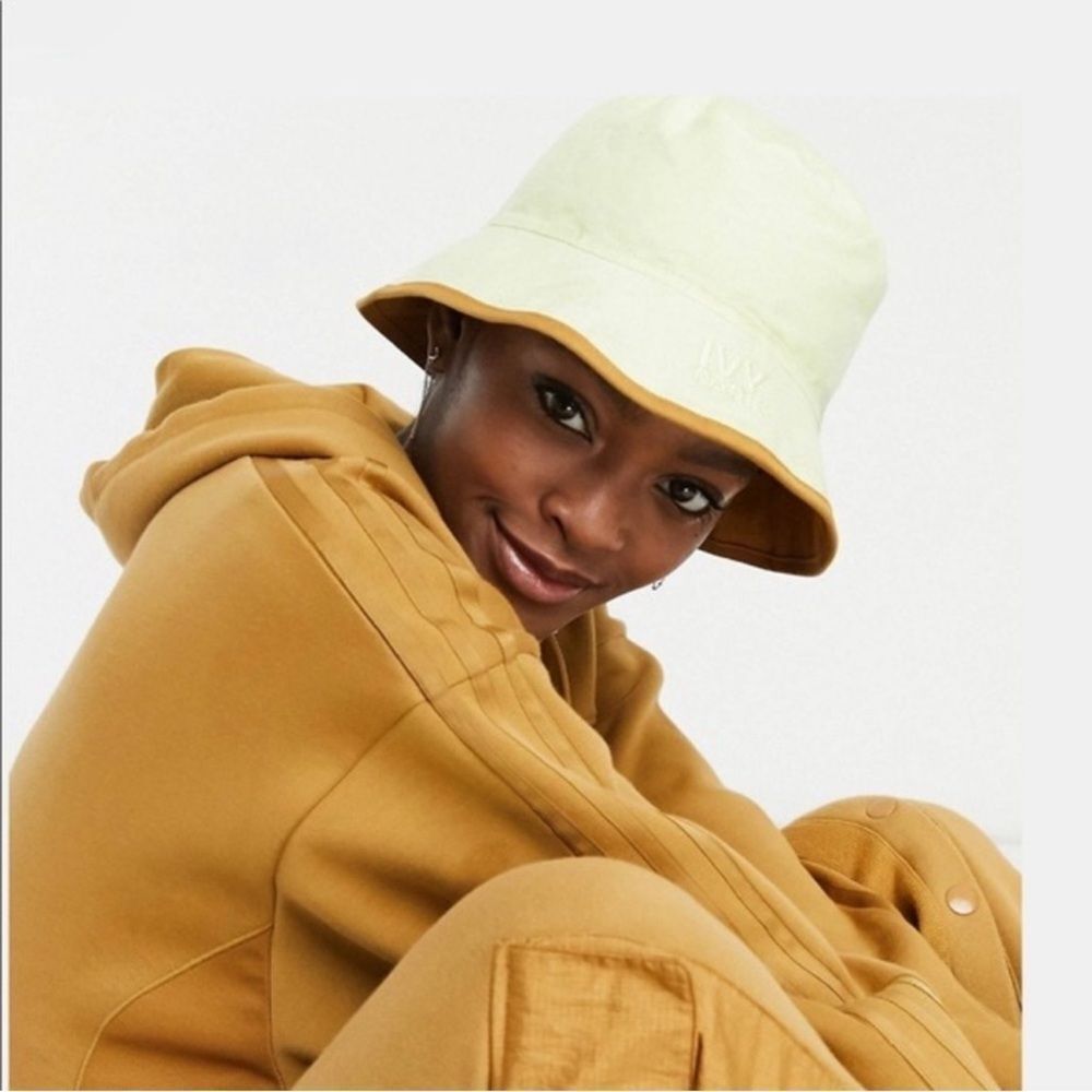 Ivy Park X Adidas Mesa/Yellow Bucket Hat - Picture 3 of 13